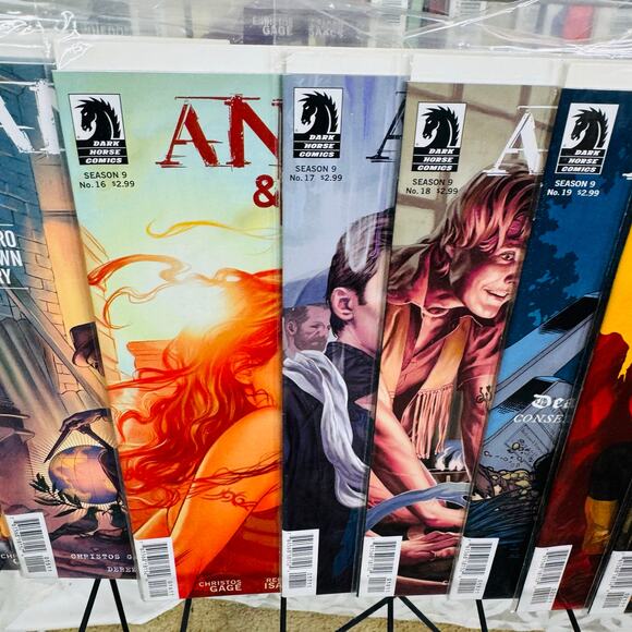 Angel & Faith 1-5 7-25 Set Lot Dark Horse Season 9 Nine BTVS Buffy - Picture 8 of 9